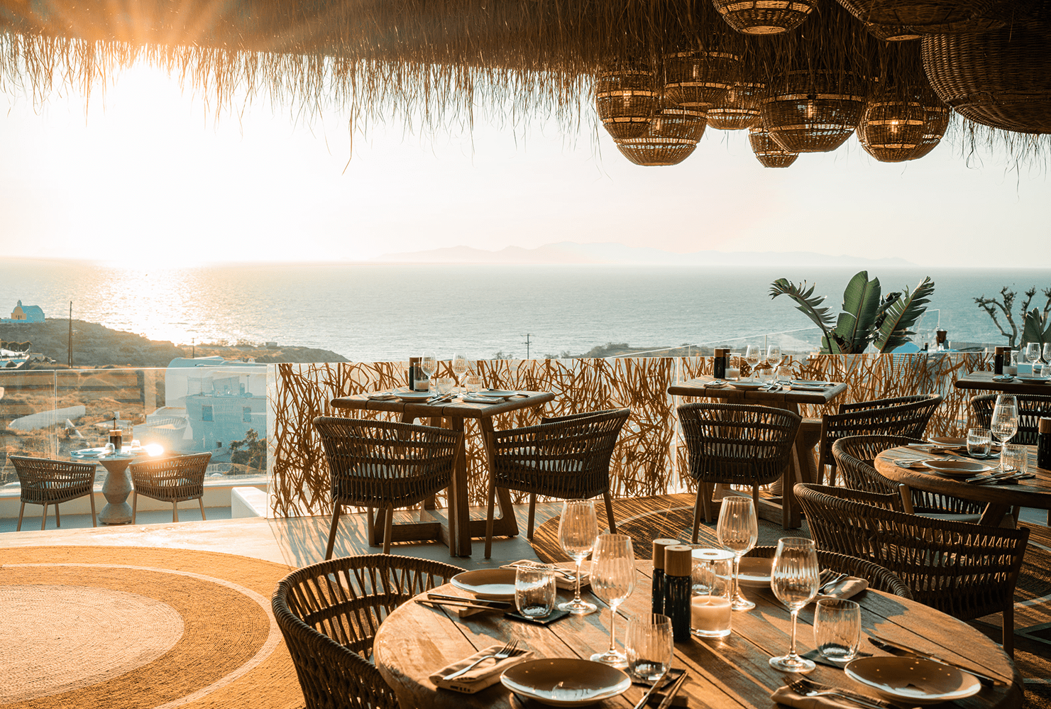 Design of a Beefbar meat restaurant in Santorini